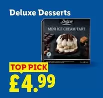 Deluxe - MINI ICE CREAM TART