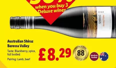 Deluxe - Australian Shiraz
