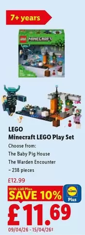 LEGO - Minecraft  Play Set