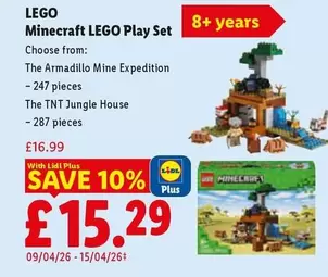 LEGO -  Minecraft  Play Set