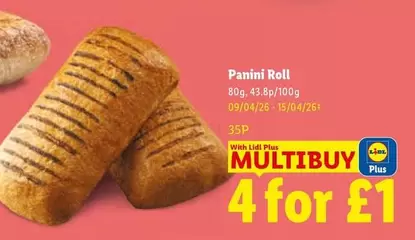 Lidl - Panini Roll