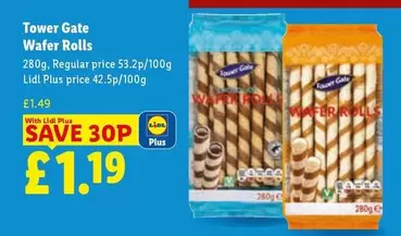 Lidl - Wafer Rolls