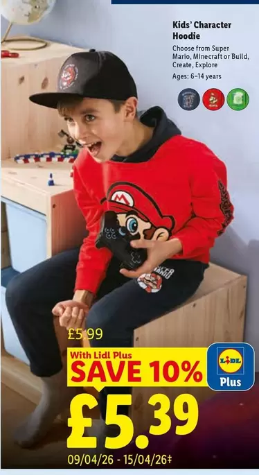 Minecraft - Kids' Character Hoodie