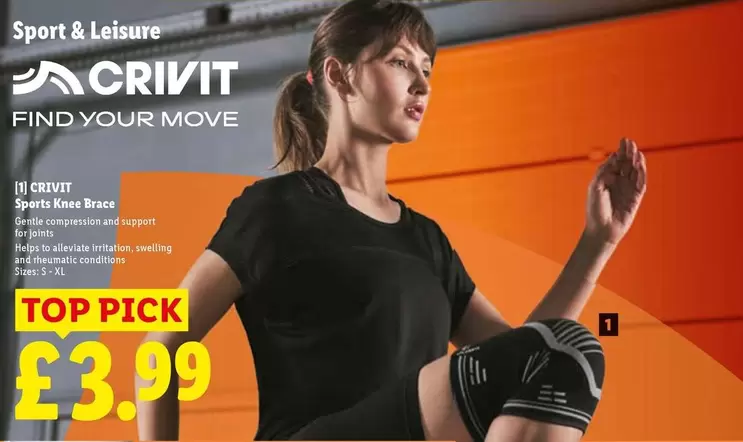 Crivit - Sports Knee Brace