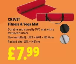Crivit - Fitness & Yoga Mat