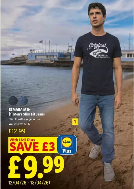 Esmara - Men's Slim Fit Jeans