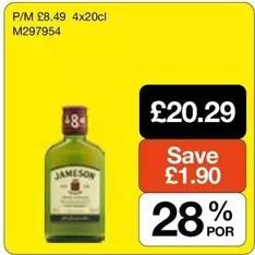 Jameson - P/M 
 M297954