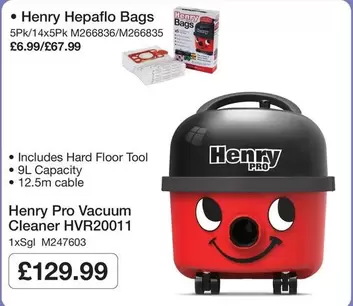 Henry - Hepaflo Bags 5Pk/14x5Pk M266836/M266835