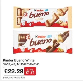 Kinder -  Bueno White