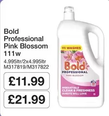 Bold - Professional Pink Blossom 111w 4.995ltr/2x4.995ltr M317819/M317822