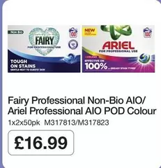 Fairy - Professional Non-Bio AIO/ Professional AIO POD Colour 1x2x50pk M317813/M317823