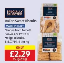 Sweet - Italian  Biscuits