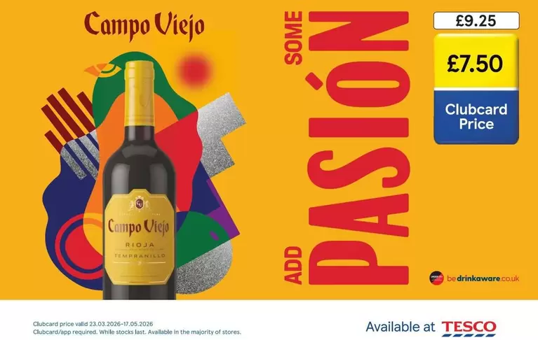 Campo Viejo -  Rioja Tempranillo