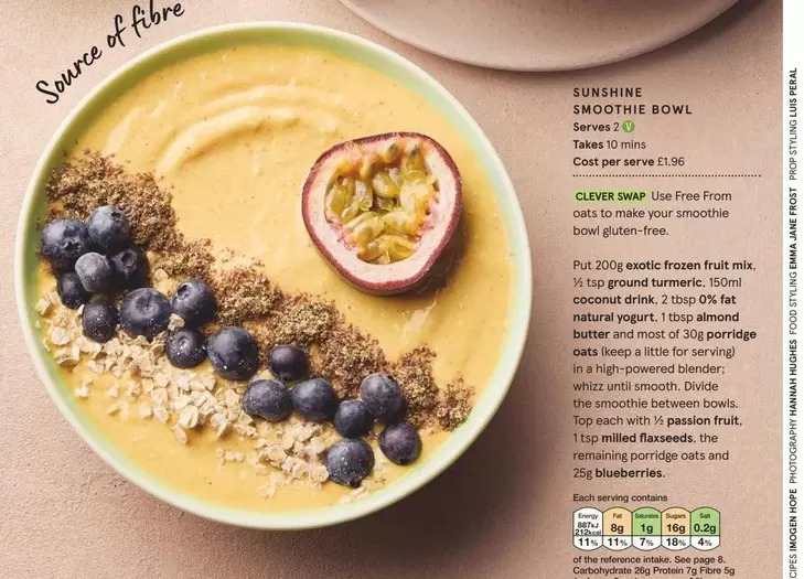 Frozen - Sunshine Smoothie Bowl