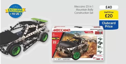 25 in 1 Mountain Rally Construction Set