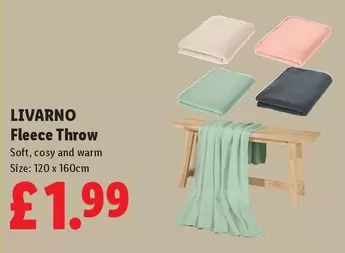 Livarno - Fleece Throw