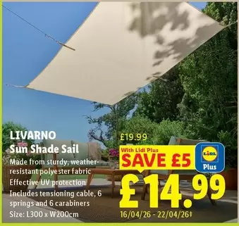 Livarno - Sun Shade Sail