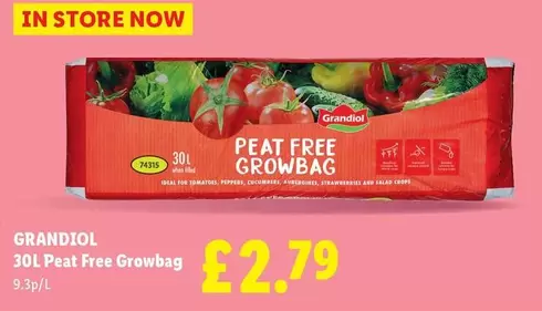 30L Peat Free Growbag