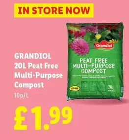 20L Peat Free Multi-Purpose Compost