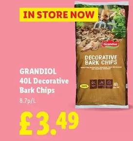 40L Decorative Bark Chips