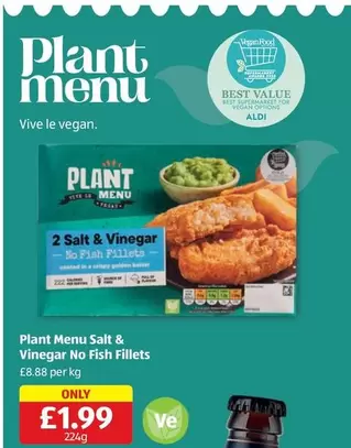 Options - Salt & Vinegar No Fish Fillets