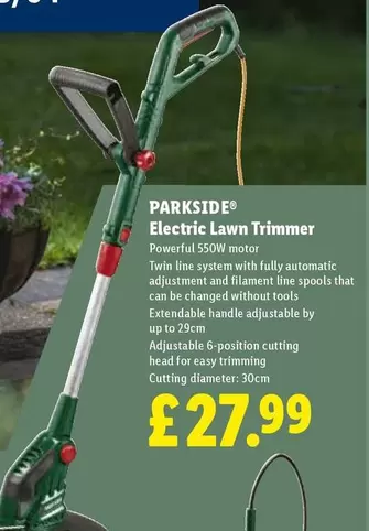Parkside - Electric Lawn Trimmer