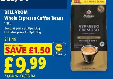 Lidl - Whole Espresso Coffee Beans