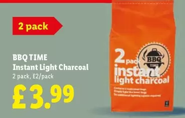 Instant Light Charcoal