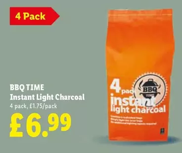 Instant Light Charcoal