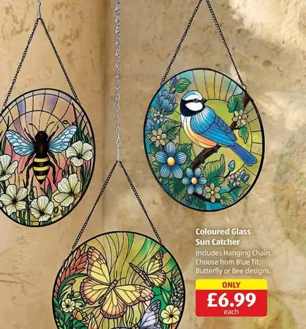 Sun - Coloured Glass  Catcher