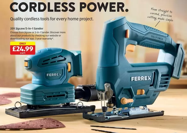 Simple - 20V Diygrinder/3-in-1 Sander