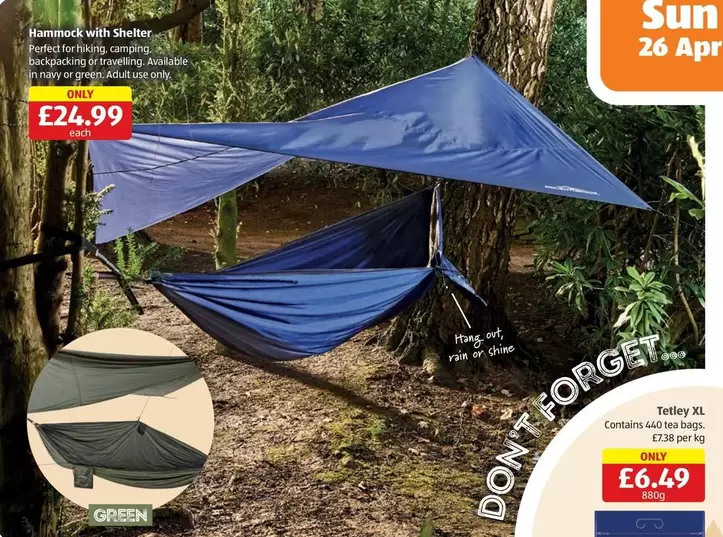 Sun - Hammock with shelter