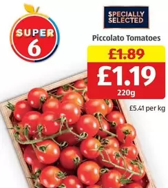 Piccolato Tomatoes
