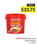 Curry Sauce Powder 1 x 15Ltr