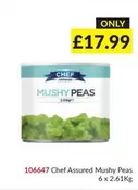 Chef -  Assured Mushy Peas 106647