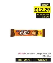 Club -  Wafer Orange PMP