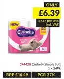 Cushelle - Simply Soft 1 x 24Pk