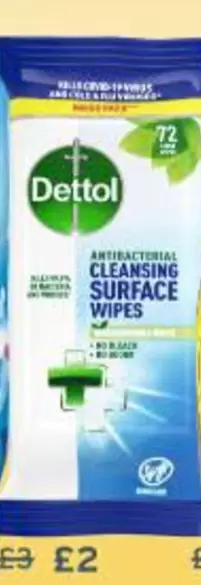 Dettol - Antibacterial Cleansing Surface Wipes