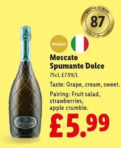 Master - Moscato Spumante Dolce