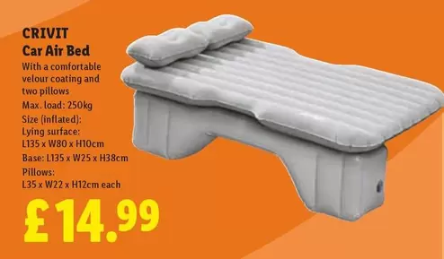 Crivit - Car Air Bed