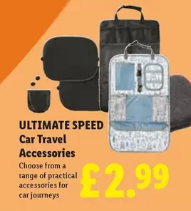 Car Travel Accessories