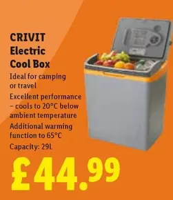 Crivit - Electric Cool Box
