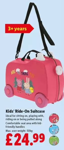 Kids' Ride-On Suitcase