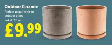 Outdoor Ceramic Pot