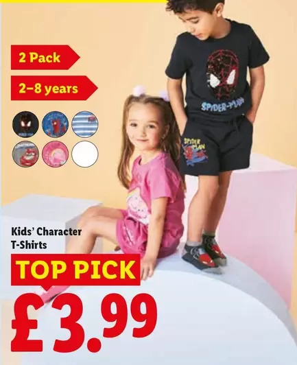 Kids' Character T-Shirts