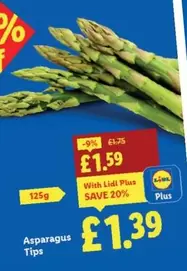 Lidl - Asparagus Tips