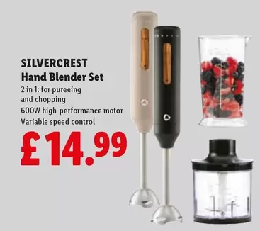 Silvercrest - Hand Blender Set