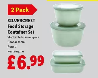 Silvercrest - Food Storage Container Set