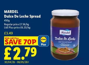 Lidl - Dulce De Leche Spread