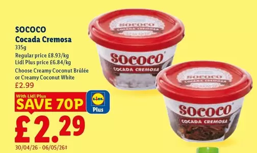 Lidl - Cocada Cremosa